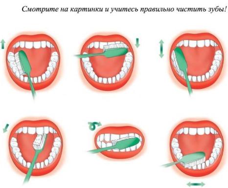 Рекомендации по гигиене полости рта для детей от 6 до 15 лет